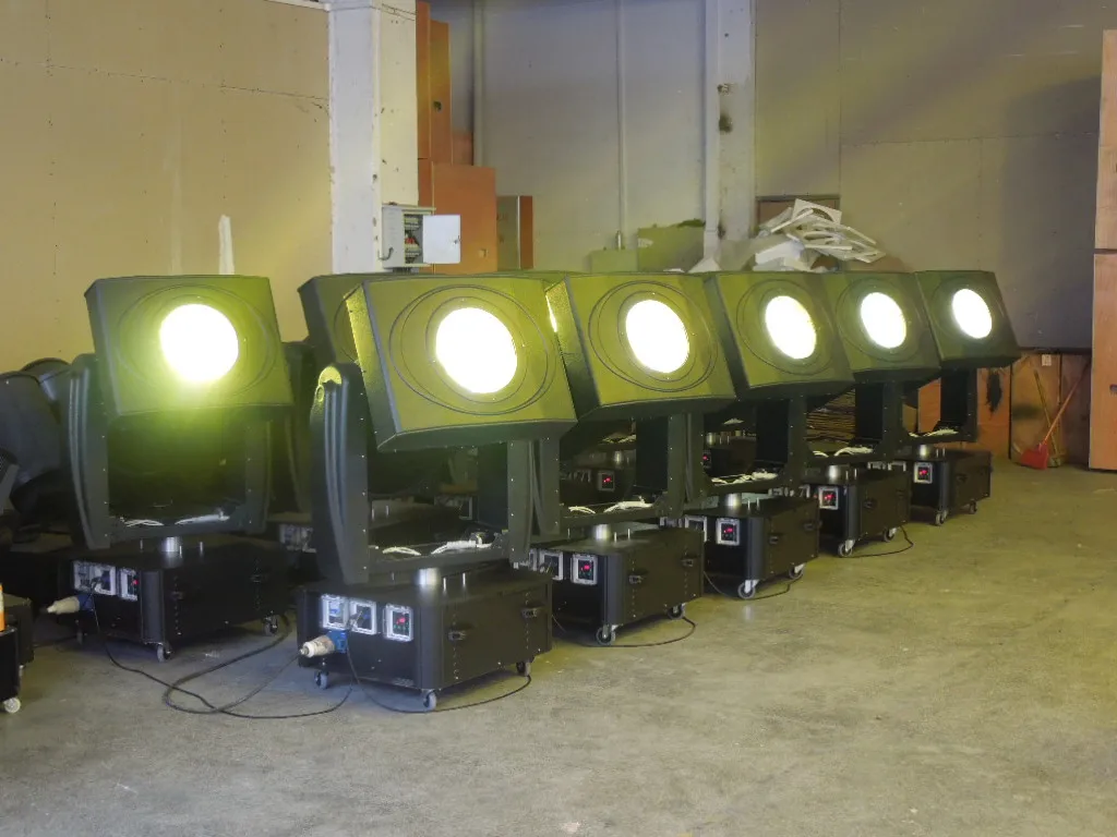 Бесплатная доставка F светильник чехол 7KW перемещение головы изменение Цвет