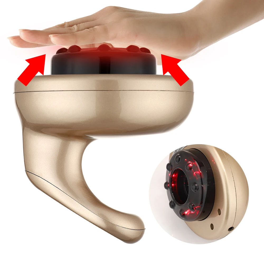 

Rechargeable Hot Compress Guasha Massager Electric Heated Scraping Vacuum Negative Pressure Detoxification Slim Massager