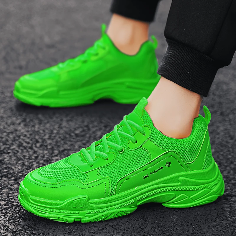 2020 New Mesh Men Sneakers Breathable Mens Shoes Casual Lightweight Sports Couple Running Footwear Non-slip Women | Обувь