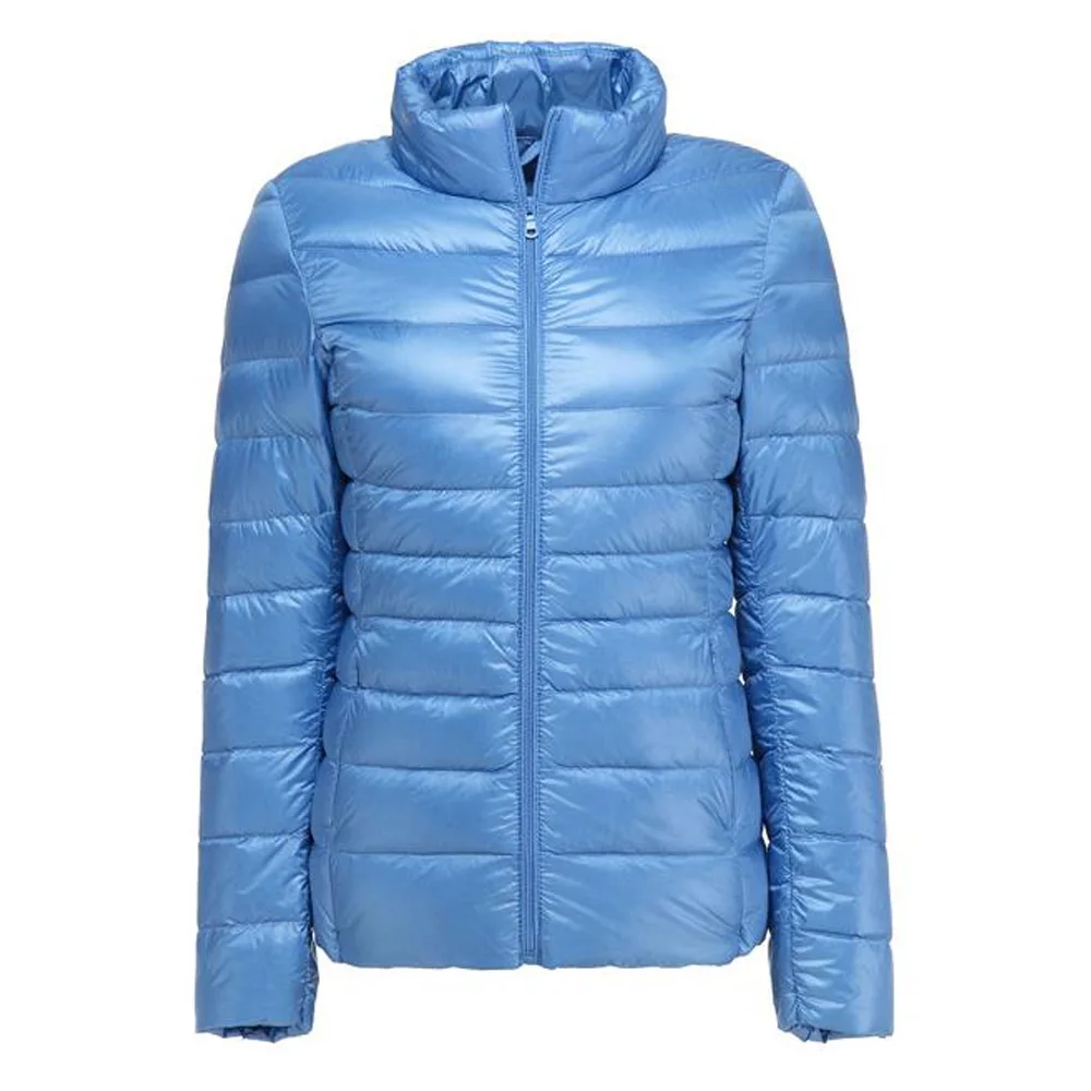 

Winter jacket Women Coat Female White Duck Down Chaquetas De Mujer Invierno Casual Stand-up Collar Thicken Warm Windproof Jacket