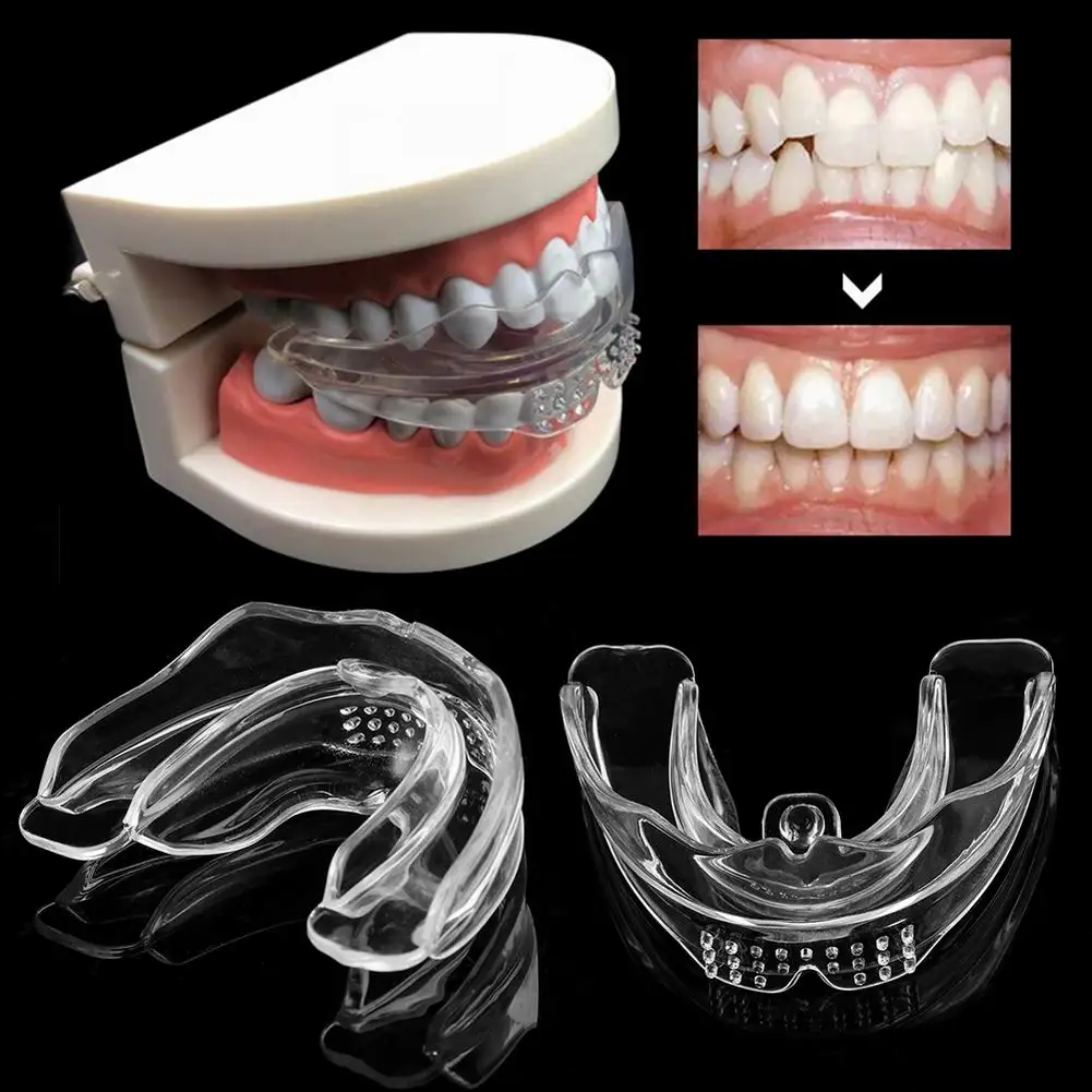 

SALE Orthodontic Braces Dental Guard TPE Smile Teeth Alignment Trainer Teeth Retainer Mouth Guard Braces Tooth Tray Oral Hygiene