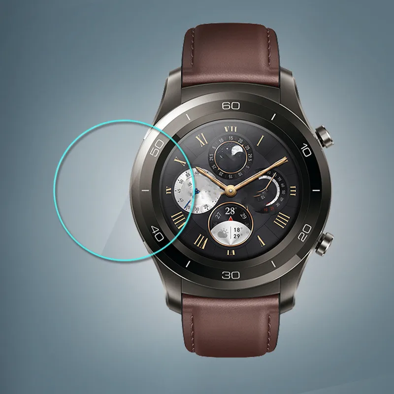 Samsung Sony LG MOTO Watch Диаметр закаленной пленки 23-40 мм стеклянная пленка круглая