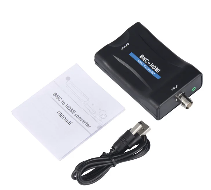 Преобразователь BNC HDMI для монитора 1080P видео преобразователь BNC/коаксиальный к