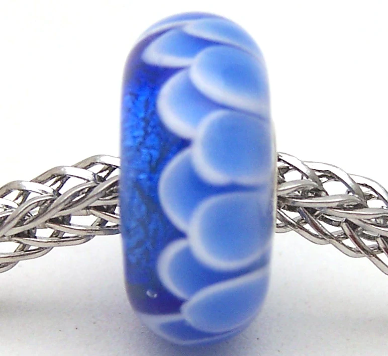 

JG3085 100% S925 Sterling Silver Beads Murano Glass beads Fit European Charms Bracelet charms diy jewelry Lampwork GlassBeads