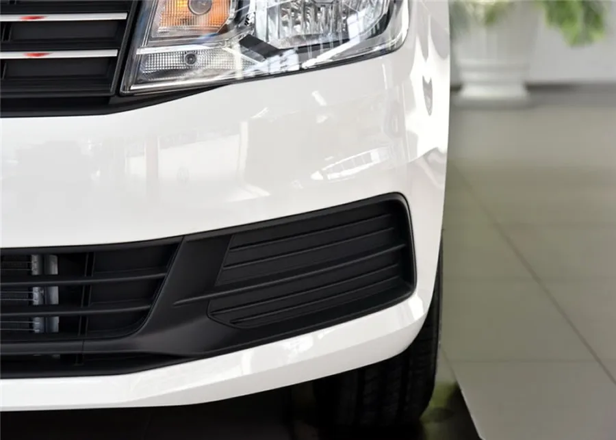 

For Volkswagen VW Santana 2016-2020 Low Configuration Fog Light Cover Fog Lamp Shell Front Bumper Grille Driving Lamp Cover
