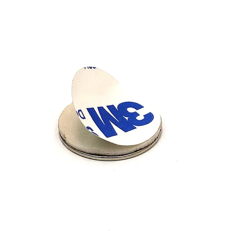 10PCS/LOT disc magnet 20x1 20x1.5 Belt with 3M self - adhesive N52 NdFeB Dia 20 x 2 Magnetic standard | Обустройство дома