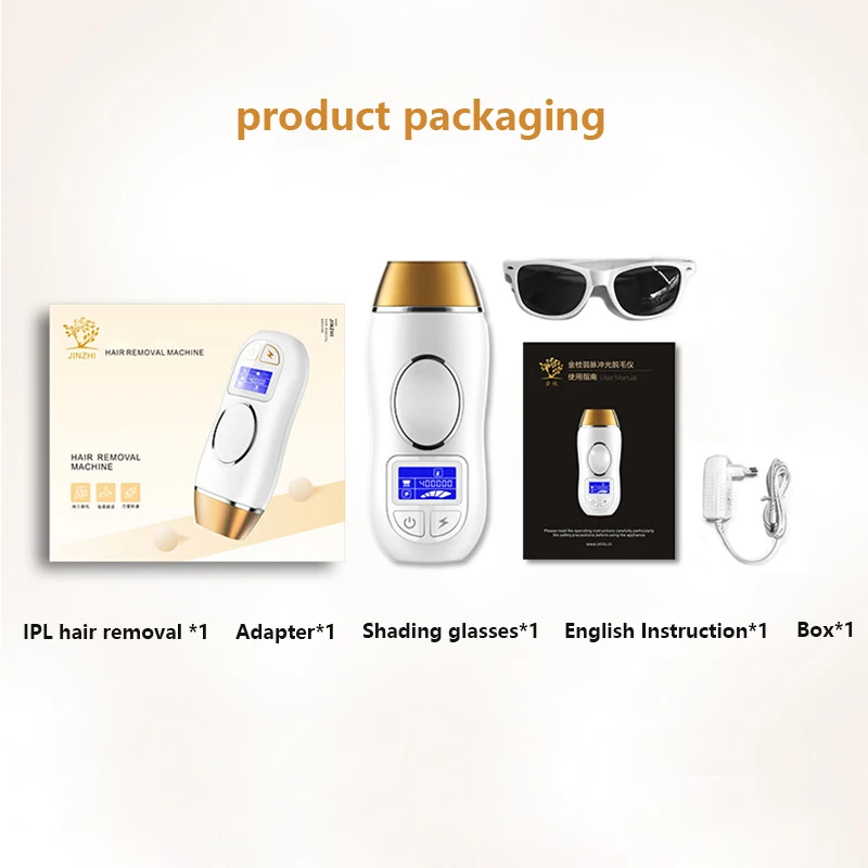 Us Plug New Permanent Ipl Body Hair Removal Machine Painless Epilator Bikini 5 Levels Home Electric Depilador 4.5Cm2 Flash Area |