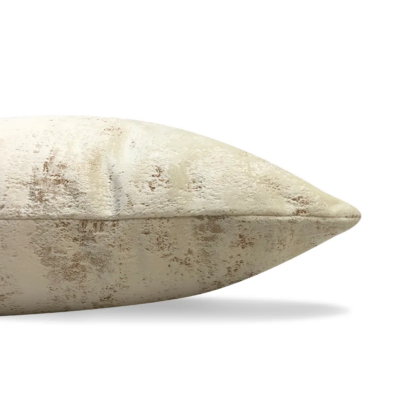 

High Quality Bronzing Flannel Throw Pillowcase Abstract Home Decor Living room Cushion Cover for Sofa Car office Pillows 45x45cm