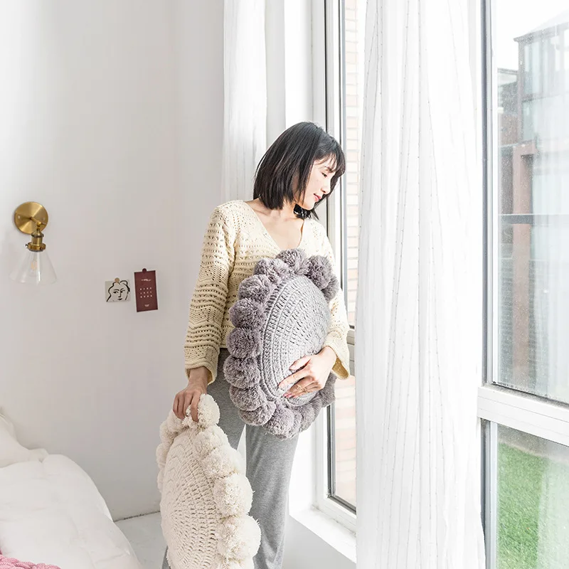 Домашний декор диванная подушка коврик для йоги ручная работа украшение детской