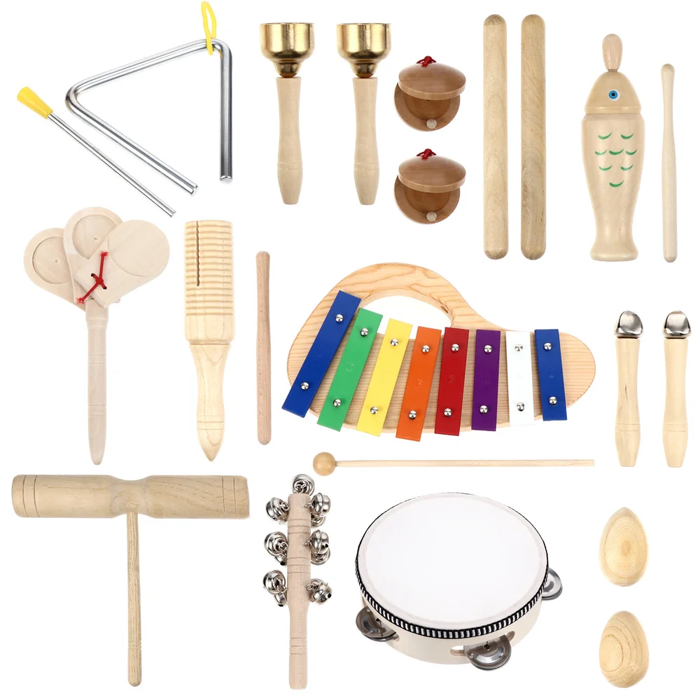 

11Pcs Toddler Musical Instruments Percussion Kids Preschool Education Supply