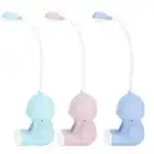 Ночсветильник с милым медведем, Настольная мини-лампа с милым медведем, светодиодный перезаряжаемый ночсветильник для защиты глаз в студенческой спальне