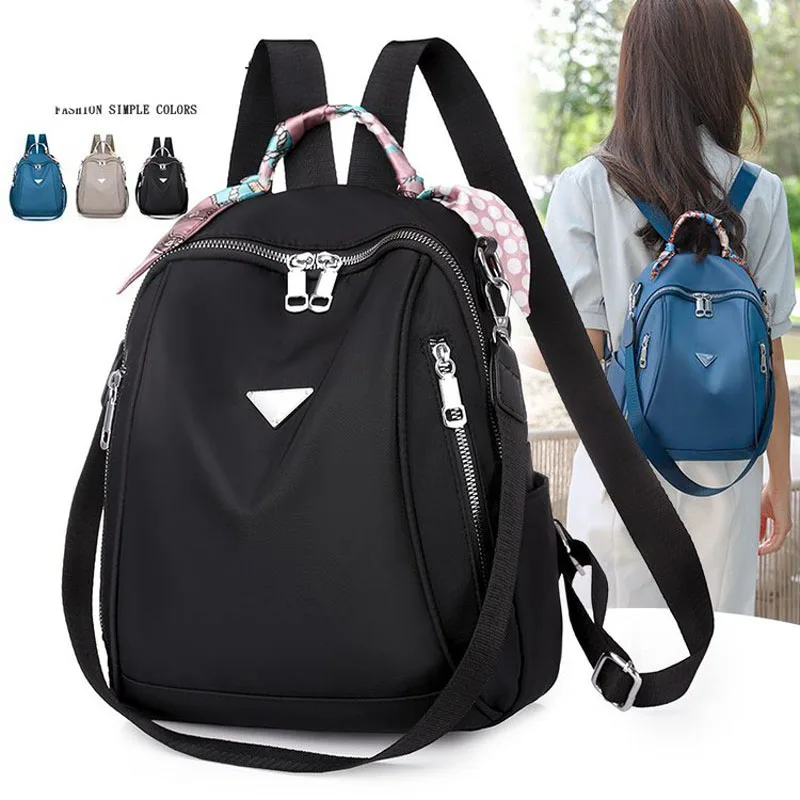 

Backpack School Bags For Teenage Girls Girl Plaid Women Shoulder Purse Korean Style New Trendy Female Summer Travel Backpack