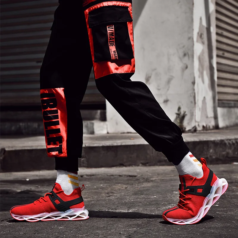 Новинка обувь Blade Fashion мужские амортизирующие кроссовки для мужчин размера плюс