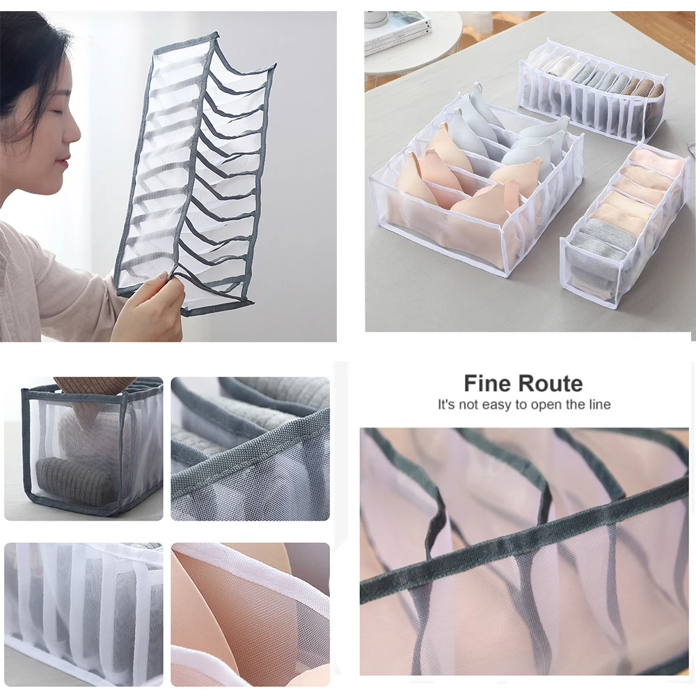 Ящики для хранения нижнего белья бюстгальтеров носков трусиков шкаф-органайзер
