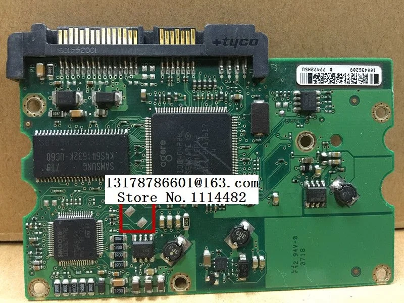 

100387575 REV B 100387575 REV D hard drive parts HDD PCB logic board Good test 100387575 REV D 100387575 REV B