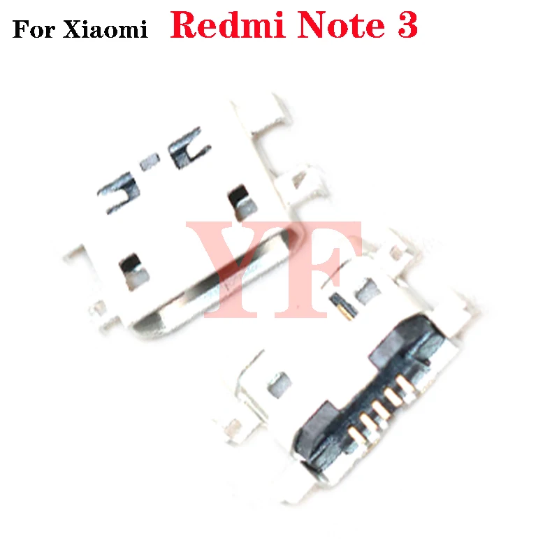 Разъем Micro USB для Xiaomi Redmi NOTE 1 2 3 4 4A 4X 5 6 6A 5A 5pro PLUS S2 2A зарядный порт 50 шт. | Мобильные