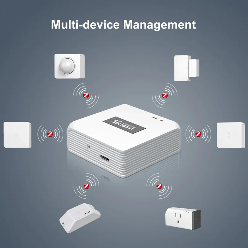 

SONOFF SNZB-02 ZigBee Temperature And Humidity Sensor Real Time Notification E-WeLink App Smart Home Work With SONOFF ZBBridge