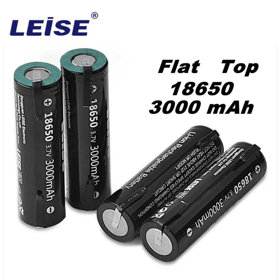 Leise 18650 3000 mah 3 7 V литий-ионная аккумуляторная батарея с сваркой никель листовые