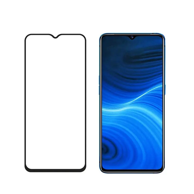 6D 5D полное клеевое покрытие закаленное стекло Защита экрана для Realme X2 Pro OPPO Reno Ace XT
