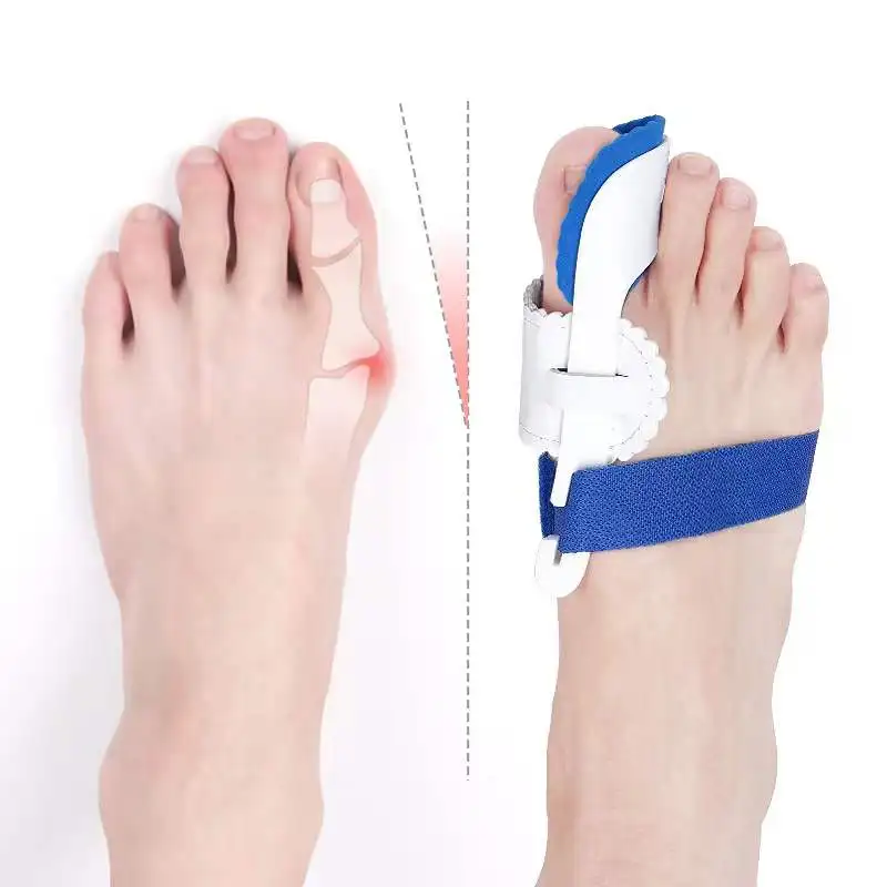 1Pair Big Bone Toe Bunion Splint Straightener Corrector Foot Care Pain Relief Hallux Valgus Orthopedic Supplies Pedicure Tool