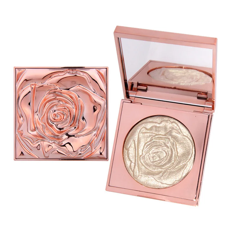 Хайлайтер для лица бронзер палитра контур мерцающая пудра основа тела хайлайтер