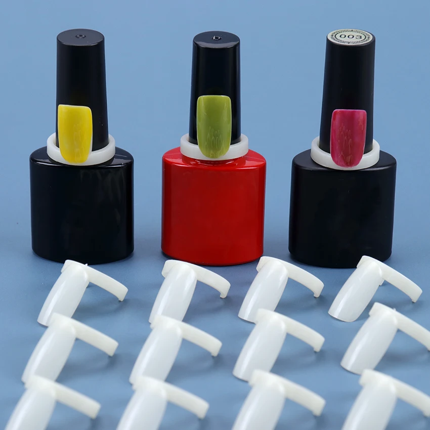 50 шт. гель для накладных ногтей Лаки Цвет карты палитра практики нейл арта