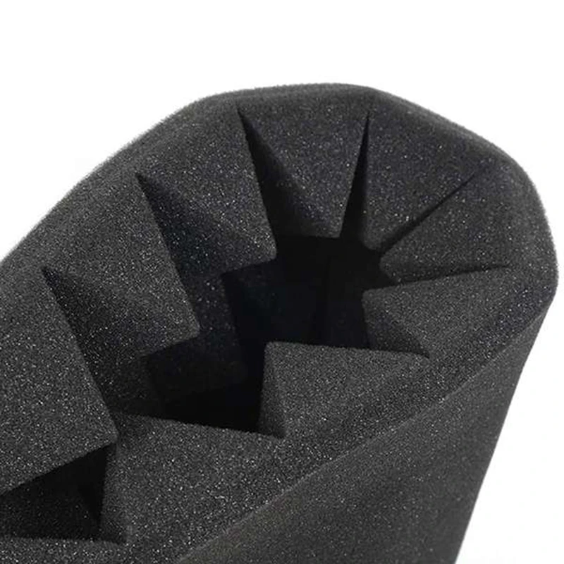 

6 Pcs Acoustic Panels Soundproofing Foams Tiles Absorption Flame-Retardant Sound Insulation Pyramid Foam,50X50X5cm