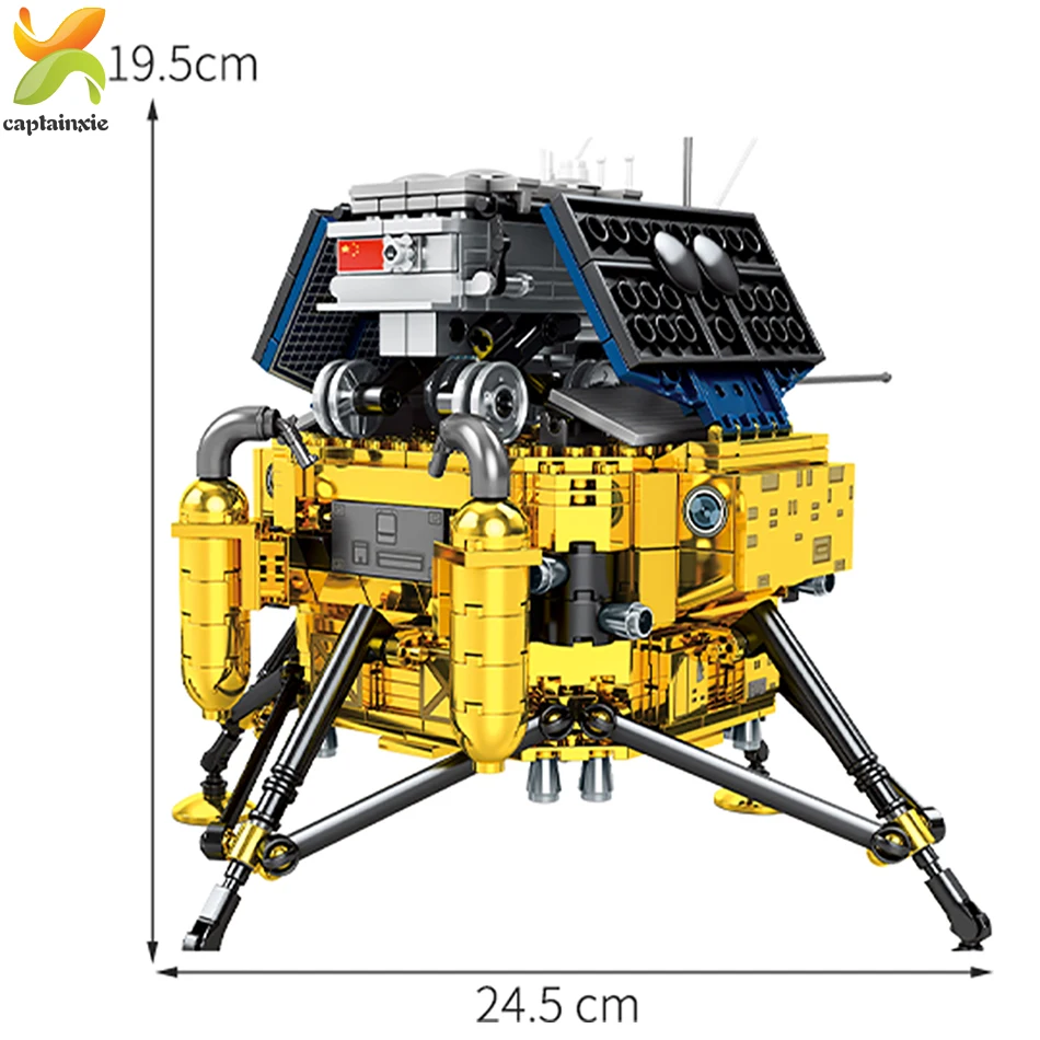 702 шт. космическая авиация лунный зонд челнок космический корабль строительные
