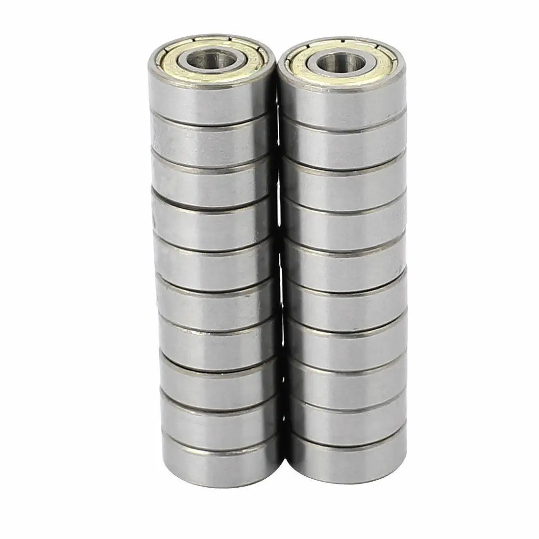 

20 Pcs Metal Deep Groove Sealed Shielded Ball Bearing 6mmx17mmx6mm.