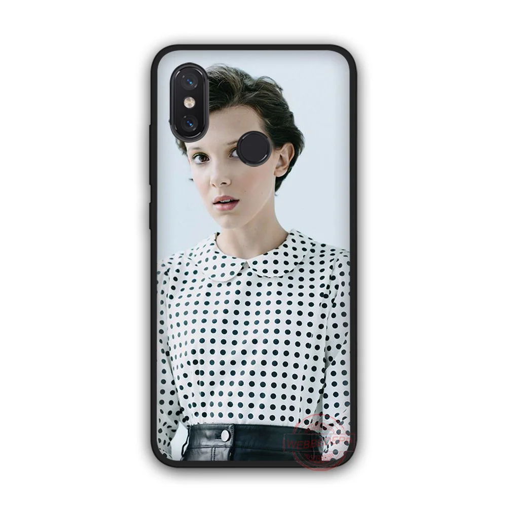WEBBEDEPP Millie Bobby коричневый Модный мягкий силиконовый чехол для телефона Xiaomi Mi 6 8 A2 Lite