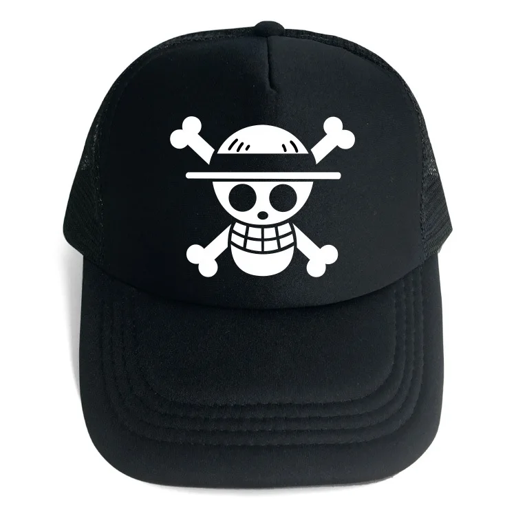 Цельная шляпа аниме Регулируемая бейсбольная кепка Косплей Кепка аксессуары для