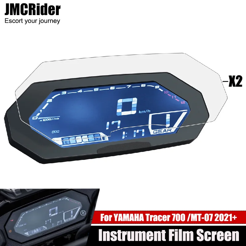 For YAMAHA MT-07 MT07 MT 07 2021 2022 Tracer 700/7 2020 FZ-07 Motorcycle Instrument Dashboard Speedometer Protection Film Screen