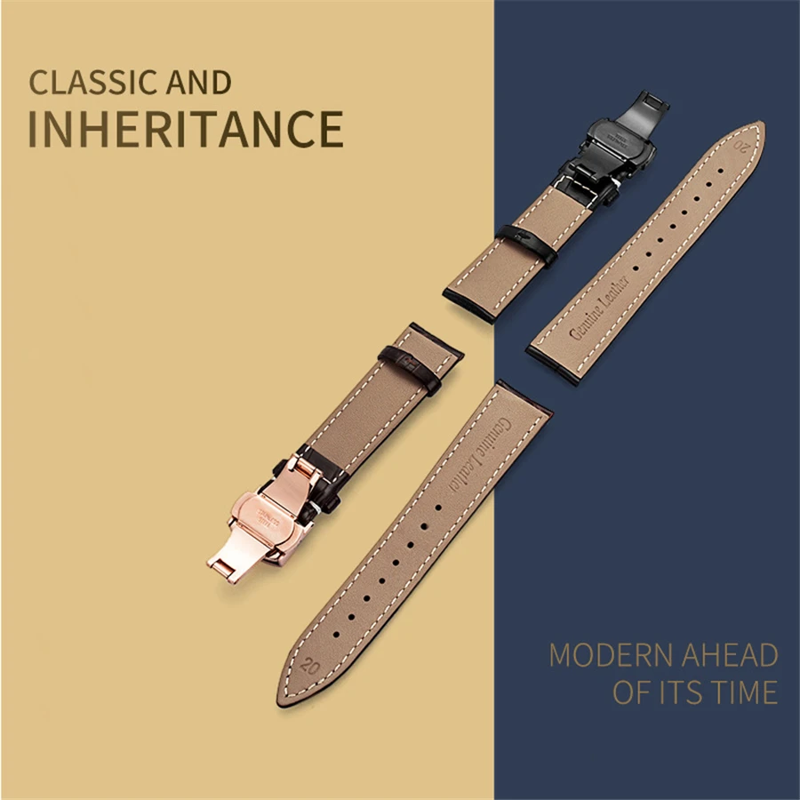 Genuine Leather Watch Band Strap for Samsung Galaxy 3 gear s3 Galaxy 42mm 46mm Active watch Band 18mm 20m 24mm leather 22mm band