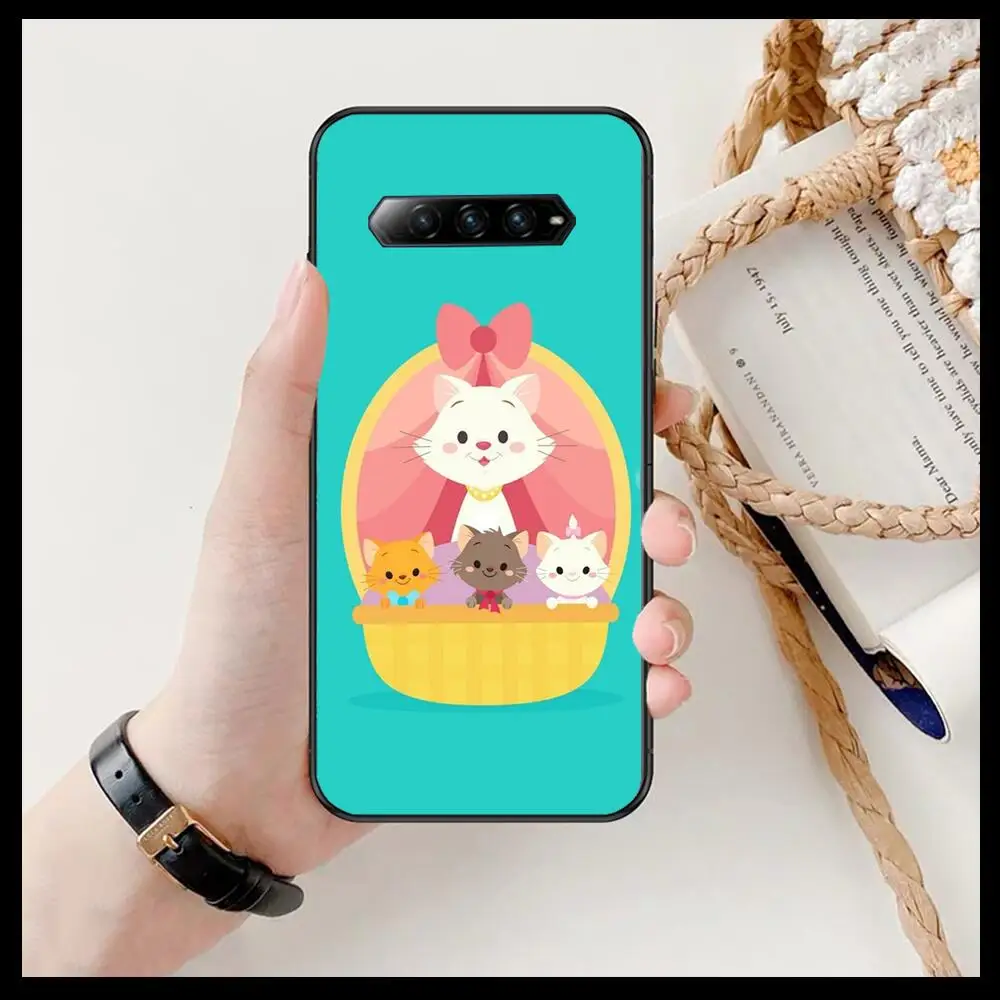 Чехол для телефона с рисунком милой кошки Мари из аниме xiaomi redmi Black Shark 4 Pro 2 3 3s
