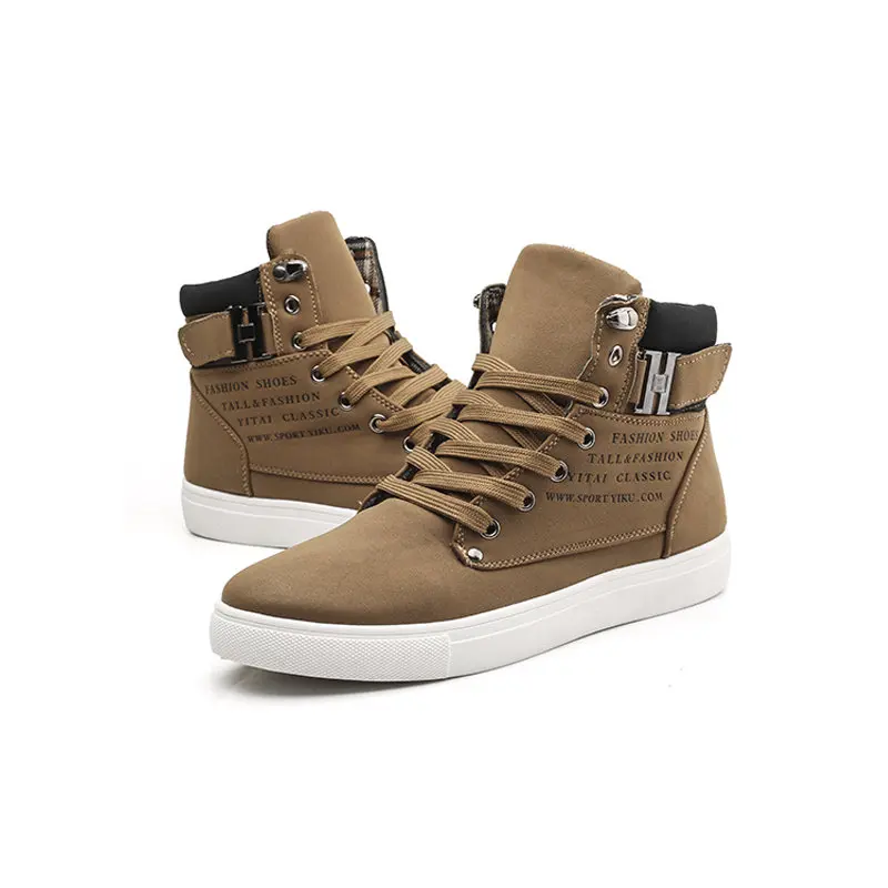 CPI/популярная мужская обувь 2018 модная теплая зимняя кожаная на меху осень для