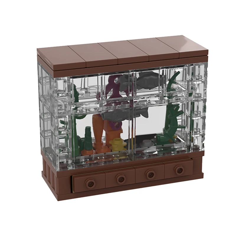 

Детский конструктор MOC aquariumplant, детали для сборки, игрушка для взрослых и детей, подарок на день рождения