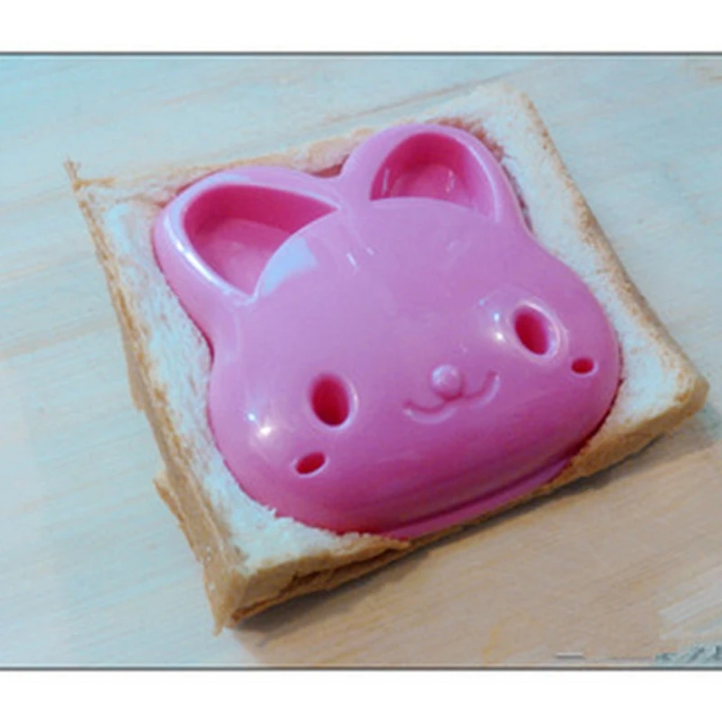 Форма для хлеба в форме розового кролика форма печенья торта резак сделай сам