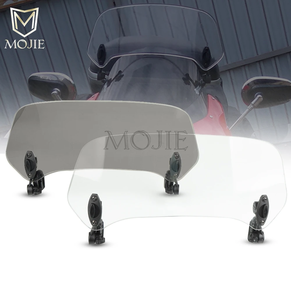 Удлинитель лобового стекла для мотоцикла спойлер дефлектор KYMCO SHADOW 300 / PEOPLE MY ROAD 700