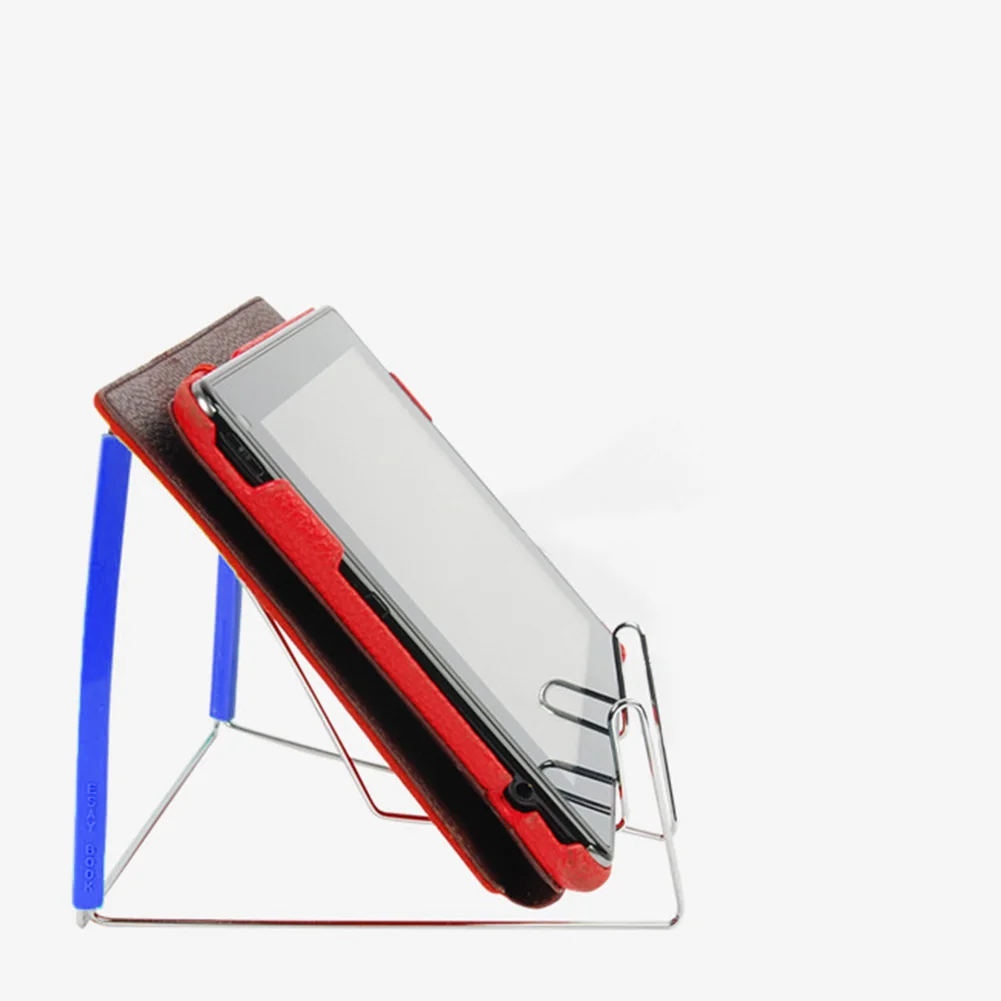 Adjustable Angle Stainless Steel Reading Holder Notebook Students Storage Foldable Document Multifunction Portable Book Stand |