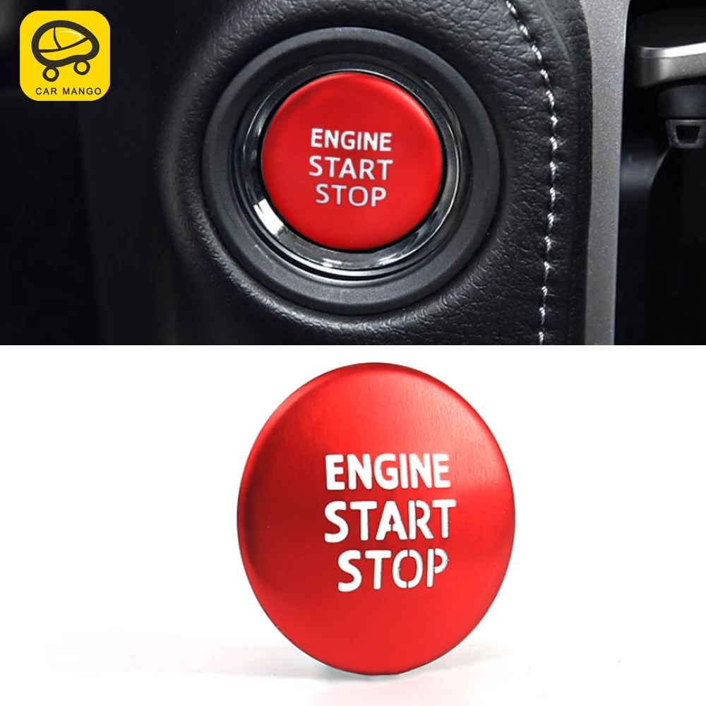 CarManGo для Toyota Land Cruiser Prado J150 2018-2020 автомобильный аксессуар кнопка запуска двигателя