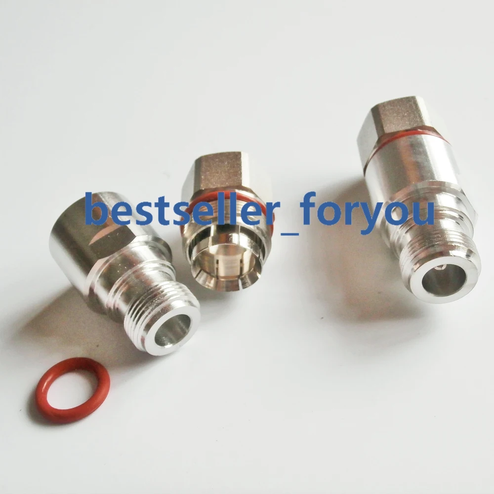 N женский зажим для 1/2 &quotгофрированного медного стандарта Andrew Heliax RF