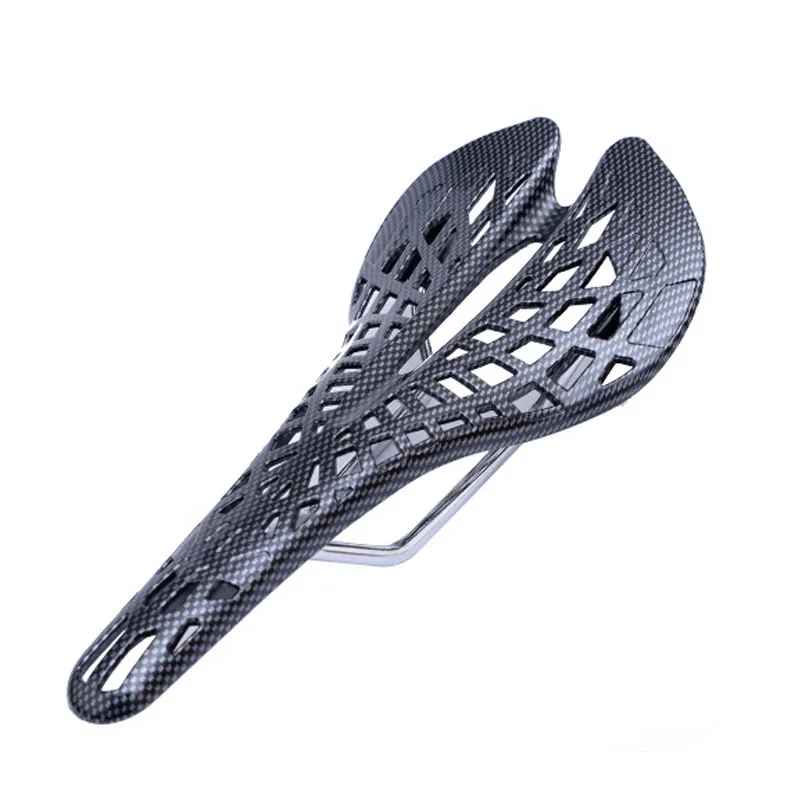 

NEW Inbuilt Saddle Suspension Bike Seat Cushion Comfortable Durable Saddle Ultra-low Weight Bicycle Supplies Spider Carbon Fiber