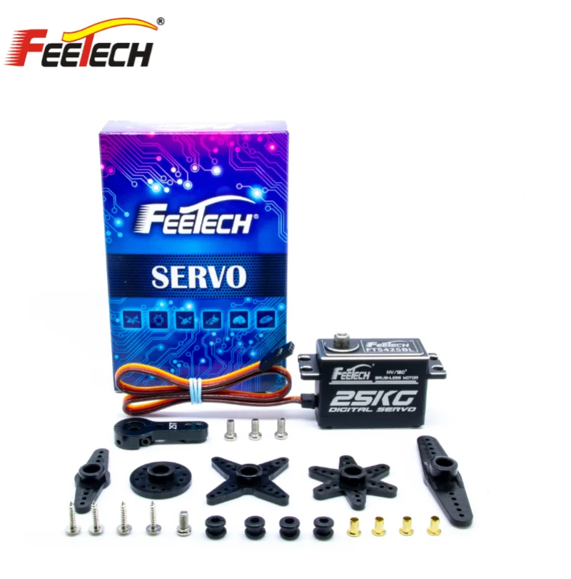 Цифровой серводвигатель Feetech с высоким крутящим моментом 20 кг 25