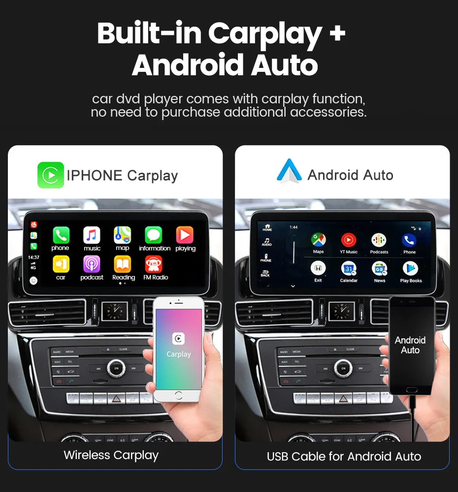 NaviFly 8 Гб 128 ГБ Android Автомобильная Мультимедийная система для Benz ML W166/GL X166 ML320 ML350 ML400