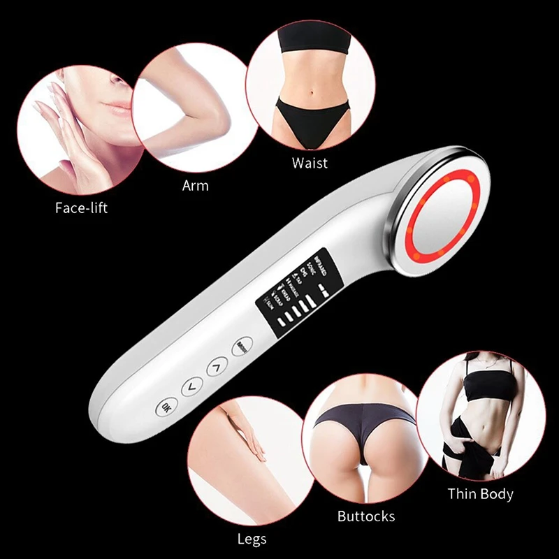 Beste Led Afslanken Instrument Ems Infrarood Ultrasone Lichaam Afslanken Stimulator Gewichtsverlies Machine Met Patch Schoonheid Us Plug