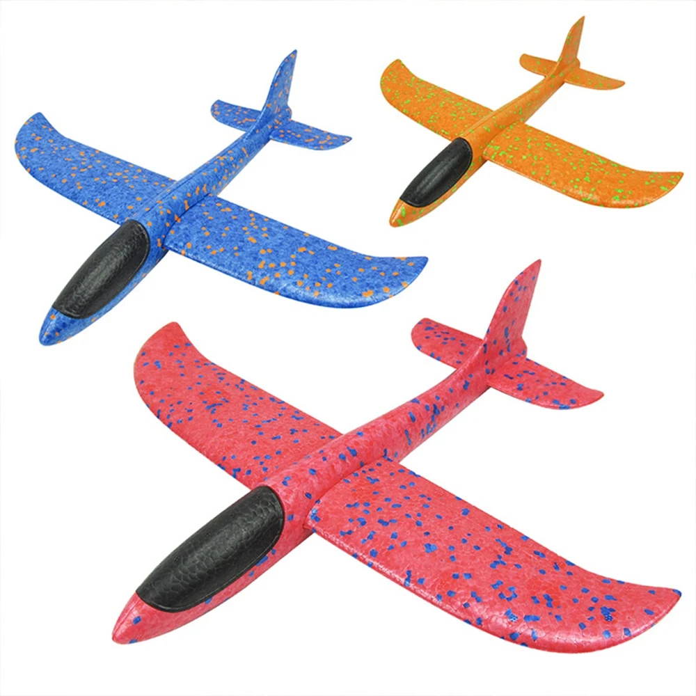3 шт. DIY ручной бросок Fly AB Glider игрушки-самолеты для детей EPP Поролоновый самолет