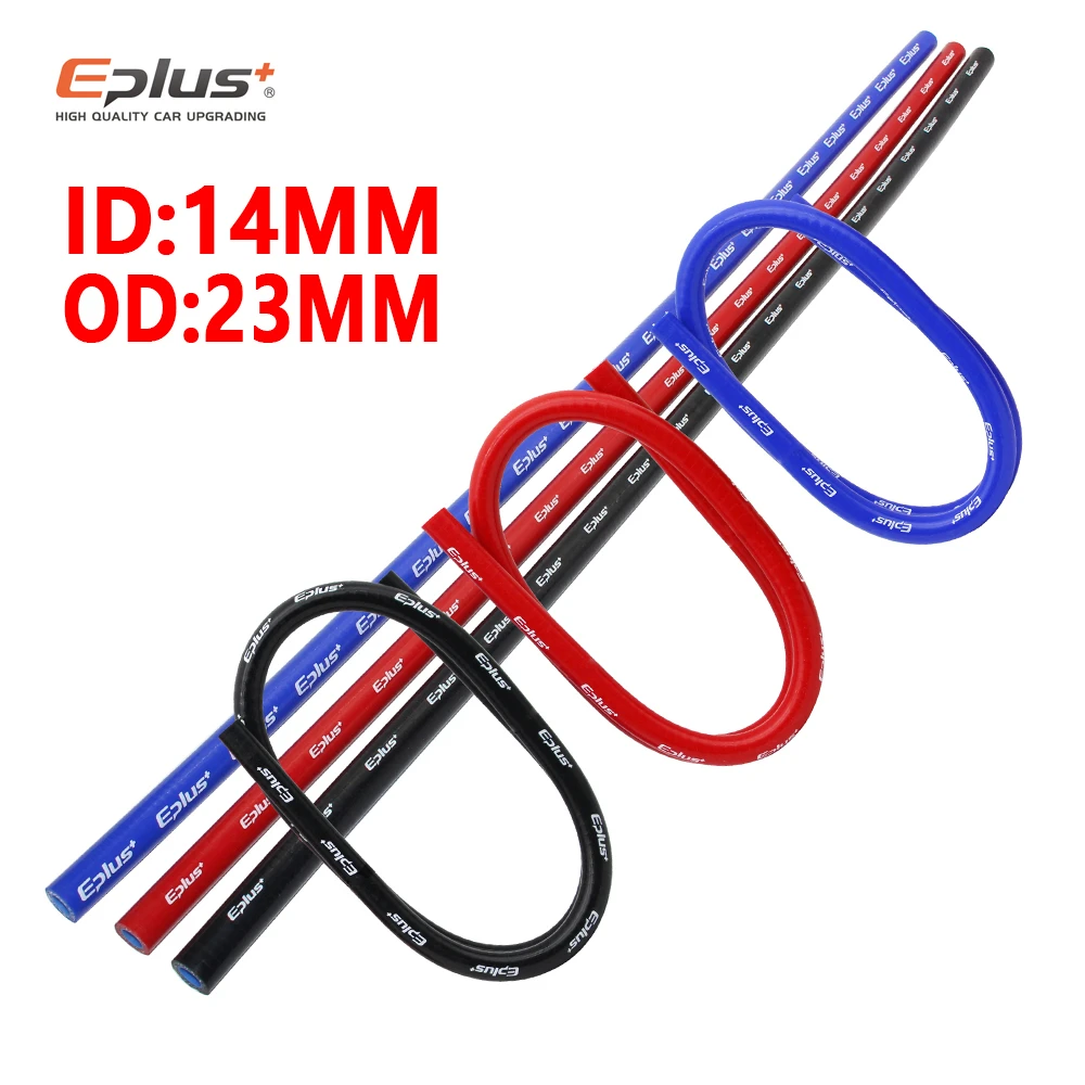 

ID 14mm Cooling System Radiator Intercooler Silicone Hose Braided Tube High Quality Length 1 Meter Red/Blue/Black Free Shipping