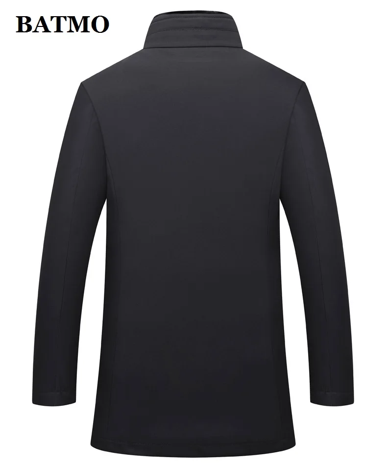 BATMO 2021 new arrival winter rabbit fur collar 90% white duck down jackets men plus-size M-4XL 8907 | Мужская одежда