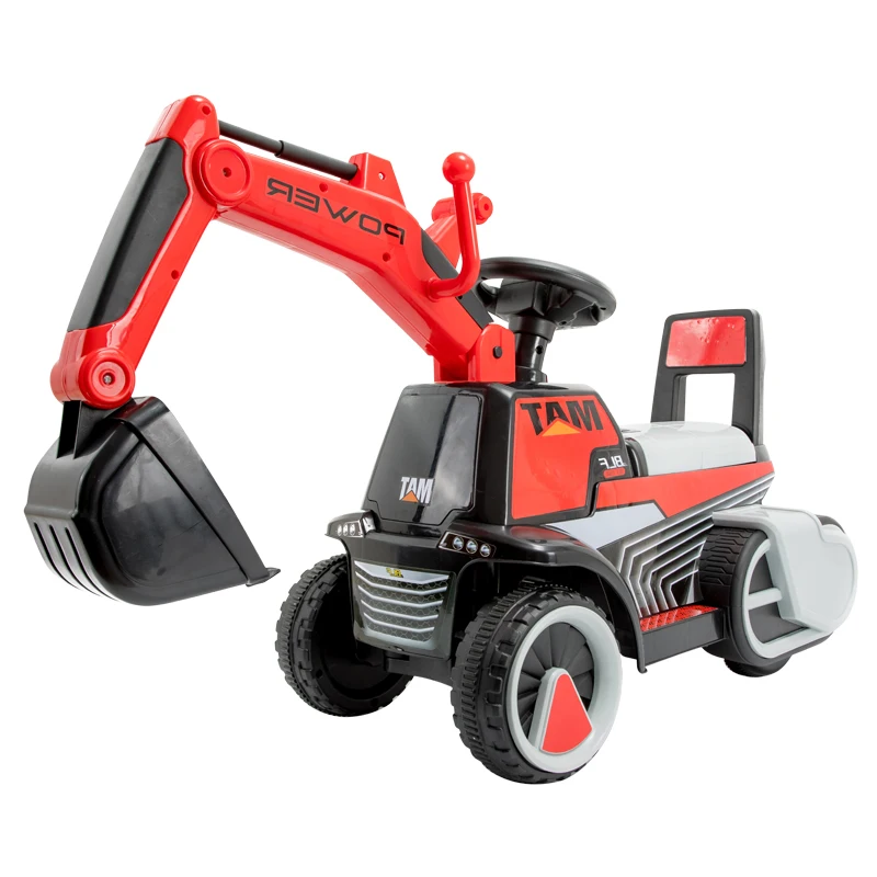 Младенческий Блестящий детский экскаватор игрушечный автомобиль для