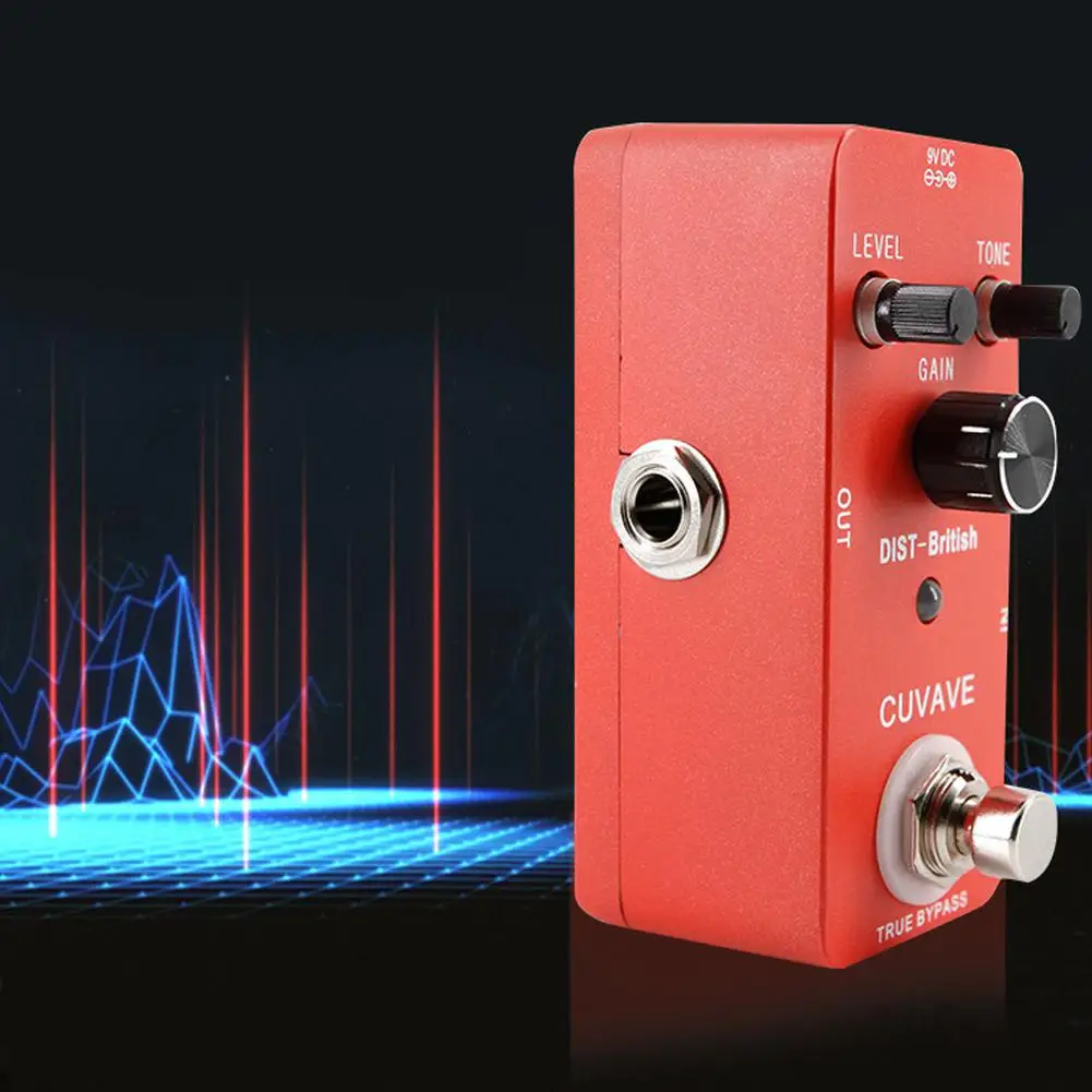 Искажения британские эффекты электрогитары педаль адаптер питания гитара